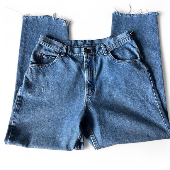 Vintage 80s Lee originals/  High-Rise Straight Leg MOM Jeans 🌟 - Picture 4 of 9